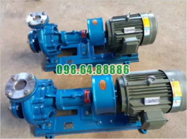 Bơm dầu truyền nhiệt đầu rời RY50-32-160 tốc độ quay 2900 vòng/phút, cột áp 30 m, lưu lượng 12.5 m3/h, công suất 3 kW