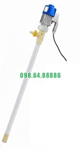Bơm thùng phuy trục cứng chịu axit nhẹ JDT-600W-RPP